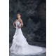 Satin Organza Sweetheart Sleeveless A-Line Most Beautiful Wedding Dresses 2031301 Satin Organza Sweetheart Sleeveless A-Line Most Beautiful Wedding Dresses 2031301
