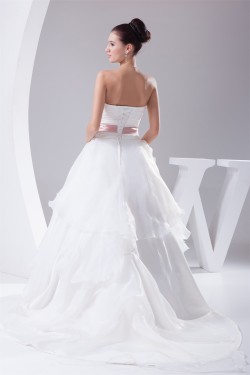 Elegant Sweetheart A-Line Lace Sleeveless Wedding Dresses 2030131