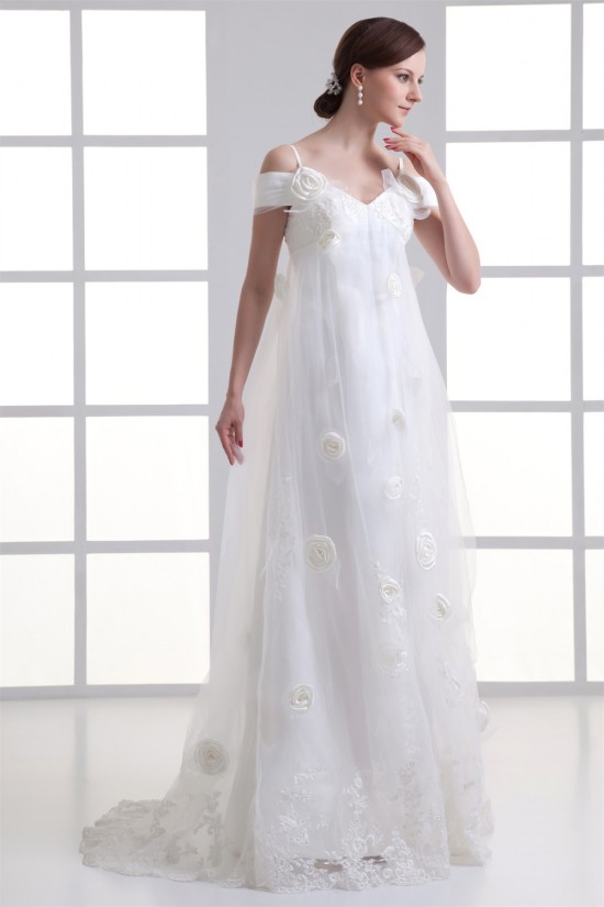 A-Line Satin Fine Netting Off-the-Shoulder Wedding Dresses Maternity Wedding Dresses 2031314 A-Line Satin Fine Netting Off-the-Shoulder Wedding Dresses Maternity Wedding Dresses 2031314