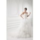 Sleeveless A-Line Strapless Satin Fine Netting Beaded Lace Wedding Dresses 2031315 Sleeveless A-Line Strapless Satin Fine Netting Beaded Lace Wedding Dresses 2031315