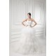 Sleeveless A-Line Strapless Satin Fine Netting Beaded Lace Wedding Dresses 2031315 Sleeveless A-Line Strapless Satin Fine Netting Beaded Lace Wedding Dresses 2031315