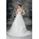 Sleeveless Ball Gown Satin Fine Netting Beaded Lace Wedding Dresses 2031316 Sleeveless Ball Gown Satin Fine Netting Beaded Lace Wedding Dresses 2031316