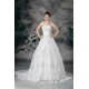 Sleeveless Ball Gown Satin Fine Netting Beaded Lace Wedding Dresses 2031316 Sleeveless Ball Gown Satin Fine Netting Beaded Lace Wedding Dresses 2031316