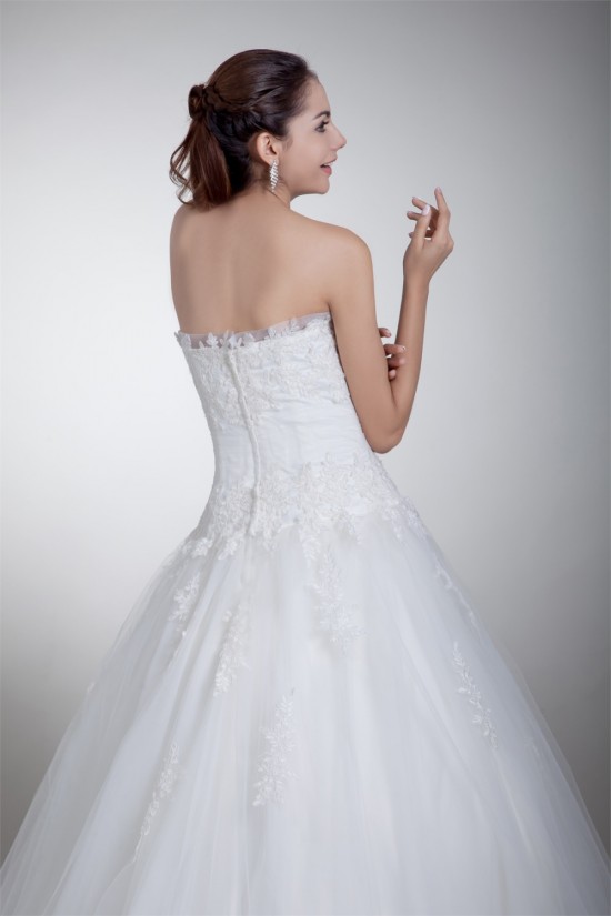 Sleeveless Ball Gown Satin Net Strapless New Arrival Wedding Dresses 2031317 Sleeveless Ball Gown Satin Net Strapless New Arrival Wedding Dresses 2031317