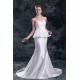 Sleeveless Satin Lace Sweetheart Mermaid/Trumpet Beautiful Wedding Dresses 2031333 Sleeveless Satin Lace Sweetheart Mermaid/Trumpet Beautiful Wedding Dresses 2031333