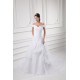 Sleeveless Satin Organza Off-the-Shoulder Sweet Wedding Dresses 2031334 Sleeveless Satin Organza Off-the-Shoulder Sweet Wedding Dresses 2031334