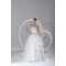 Sleeveless Sweetheart Satin Organza Princess Wedding Dresses 2031357