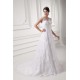 Sleeveless V-Neck Satin Lace A-Line Embellished Wedding Dresses 2031359 Sleeveless V-Neck Satin Lace A-Line Embellished Wedding Dresses 2031359