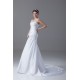 Soft Sweetheart Fit and flare Satin Sleeveless Wedding Dresses 2031360 Soft Sweetheart Fit and flare Satin Sleeveless Wedding Dresses 2031360