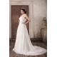 Straps Chiffon Elastic Woven Satin A-Line New Arrival Wedding Dresses 2031374