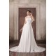 Straps Chiffon Elastic Woven Satin A-Line New Arrival Wedding Dresses 2031374
