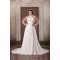Straps Chiffon Elastic Woven Satin A-Line New Arrival Wedding Dresses 2031374