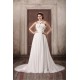 Straps Chiffon Elastic Woven Satin A-Line New Arrival Wedding Dresses 2031374