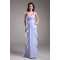 Straps Sheath/Column Chiffon Lace Wedding Dresses 2031376
