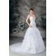Sweetheart Satin Fine Netting Sleeveless Wedding Dresses 2031384 Sweetheart Satin Fine Netting Sleeveless Wedding Dresses 2031384