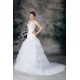 Sweetheart Satin Fine Netting Sleeveless Wedding Dresses 2031384 Sweetheart Satin Fine Netting Sleeveless Wedding Dresses 2031384
