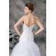 Sweetheart Satin Fine Netting Sleeveless Wedding Dresses 2031384 Sweetheart Satin Fine Netting Sleeveless Wedding Dresses 2031384