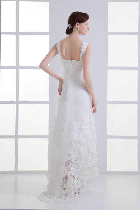 Sweetheart Sheath/Column Chiffon Satin Organza Wedding Dresses 2031389 Sweetheart Sheath/Column Chiffon Satin Organza Wedding Dresses 2031389