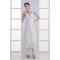 Sweetheart Sheath/Column Chiffon Satin Organza Wedding Dresses 2031389