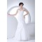 Fantastic Satin Taffeta Lace Mermaid/Trumpet Sleeveless Wedding Dresses 2030139