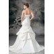 Sweetheart Sleeveless Satin Mermaid/Trumpet Wedding Dresses 2031394