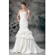Sweetheart Sleeveless Satin Mermaid/Trumpet Wedding Dresses 2031394