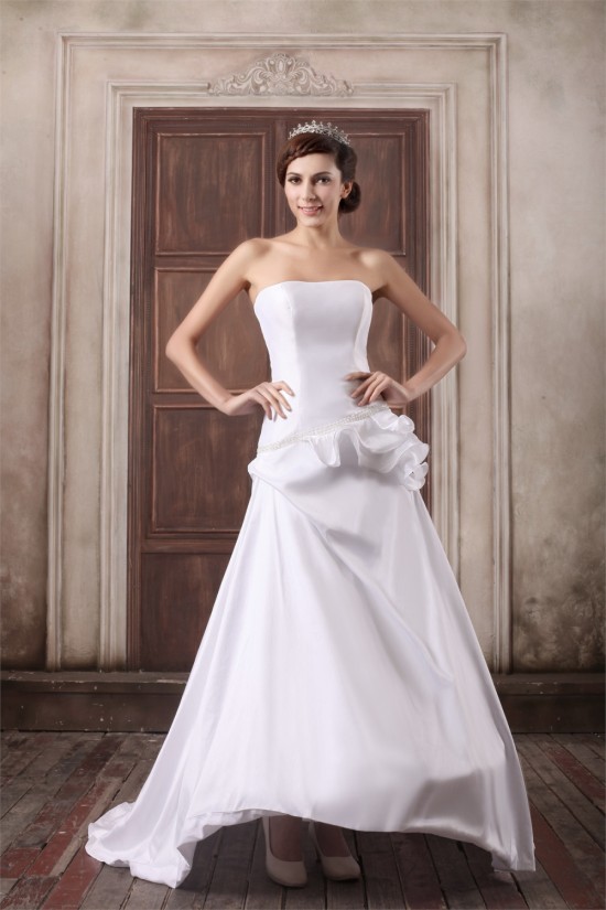 Taffeta A-Line Soft Sweetheart Sleeveless Sweet Wedding Dresses 2031397 Taffeta A-Line Soft Sweetheart Sleeveless Sweet Wedding Dresses 2031397