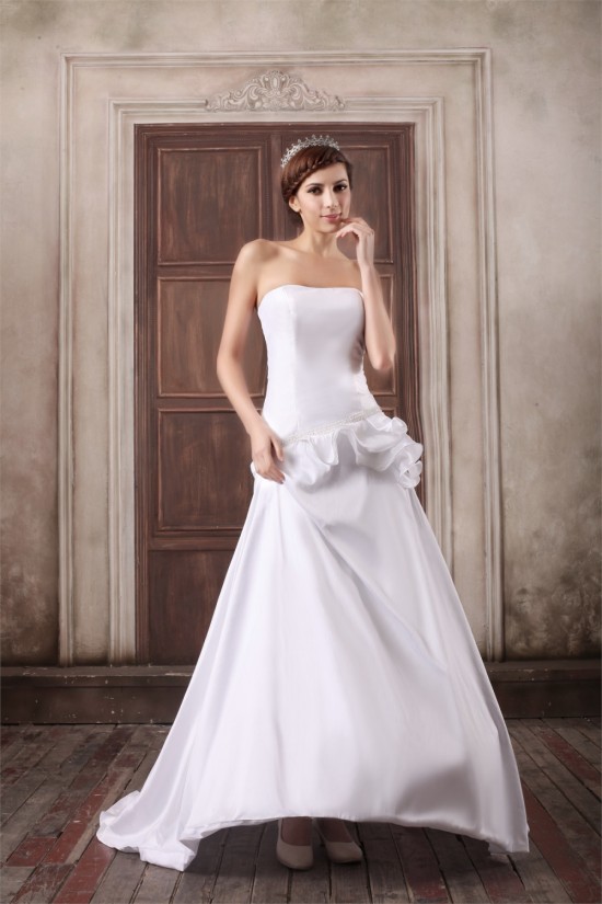 Taffeta A-Line Soft Sweetheart Sleeveless Sweet Wedding Dresses 2031397 Taffeta A-Line Soft Sweetheart Sleeveless Sweet Wedding Dresses 2031397
