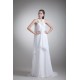 Empire V-Neck Chiffon Sheath/Column Wedding Dresses Maternity Wedding Dresses 2031414