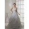 Fantastic Sleeveless A-Line Satin Taffeta Sweetheart Wedding Dresses 2030142
