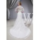 Fantastic Straps A-Line Satin Lace Long Sleeve Wedding Dresses 2030144 Fantastic Straps A-Line Satin Lace Long Sleeve Wedding Dresses 2030144