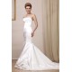 Trumpet/Mermaid Strapless Court Train Wedding Dresses 2031451