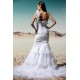 Trumpet/Mermaid One-Shoulder Court Train Beaded Wedding Dresses 2031462 Trumpet/Mermaid One-Shoulder Court Train Beaded Wedding Dresses 2031462