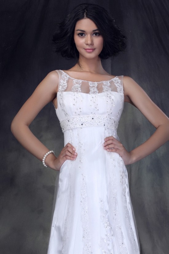 Sheath/Column Sweep Train Beaded Lace Wedding Dresses 2031471 Sheath/Column Sweep Train Beaded Lace Wedding Dresses 2031471