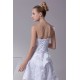A-Line Short/Mini Strapless Beaded Applique Reception Wedding Dresses 2031472