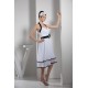 Amazing Knee-Length Chiffon Halter Reception Wedding Dresses 2031478