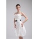 Attractive Handmade Flowers Knee-Length Reception Wedding Dresses 2031480