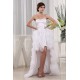 High Low Satin Organza Sleeveless Wedding Dresses 2031503 High Low Satin Organza Sleeveless Wedding Dresses 2031503