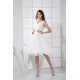 A-Line V-Neck Sleeveless Chiffon Reception Wedding Dresses 2031506