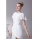 Sheath/Column Chiffon Short Sleeve Sweet Reception Wedding Dresses 2031512 Sheath/Column Chiffon Short Sleeve Sweet Reception Wedding Dresses 2031512