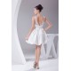 A-Line V-Neck Sleeveless Beaded Short Reception Wedding Dresses 2031516 A-Line V-Neck Sleeveless Beaded Short Reception Wedding Dresses 2031516