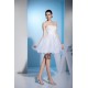 Wonderful Satin Organza A-Line Sleeveless Sweetheart Short Wedding Dresses 2031518 Wonderful Satin Organza A-Line Sleeveless Sweetheart Short Wedding Dresses 2031518