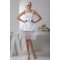 A-Line Halter Sleeveless Short Reception Wedding Dresses 2031520