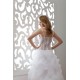 Fantastic Spaghetti Strap V-Neck Asymmetrical Satin Organza Beaded Wedding Dresses 2031524