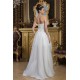A-Line Sleeveless Sweetheart High Low Wedding Dresses 2031526