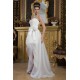 A-Line Sleeveless Sweetheart High Low Wedding Dresses 2031526