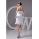 Satin Lace Fine Netting Sleeveless Sheath/Column Short Wedding Dresses 2031528 Satin Lace Fine Netting Sleeveless Sheath/Column Short Wedding Dresses 2031528