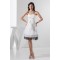 Strapless Sleeveless Knee-Length A-Line Reception Wedding Dresses 2031532