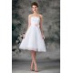 A-Line Sleeveless Strapless Satin Organza Wedding Dresses 2031541 A-Line Sleeveless Strapless Satin Organza Wedding Dresses 2031541