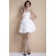 Short/Mini Strapless Handmade Flowers Reception Wedding Dresses 2031551 Short/Mini Strapless Handmade Flowers Reception Wedding Dresses 2031551